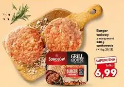 Kaufland Burger z warzywami Sokołów Grill House oferta