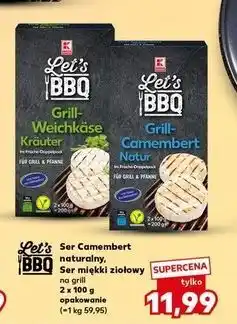 Kaufland Ser camembert na grill ziołowy K-Classic Let's Bbq oferta