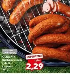 Kaufland Kiełbasa z nutą bekonu i cebuli Olewnik oferta