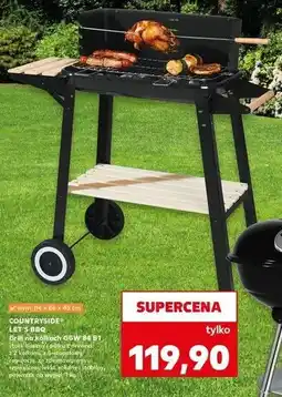 Kaufland Grill na kółkach ggw 84 b1 x 86 45 cm K-Classic Let's Bbq oferta