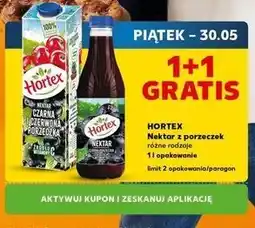 Kaufland Nektar czarna porzeczka Hortex oferta