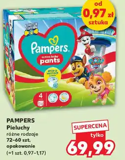 Kaufland Pampers pieluchy oferta