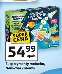 Auchan Kosmiczne eksperymenty malucha Clementoni oferta