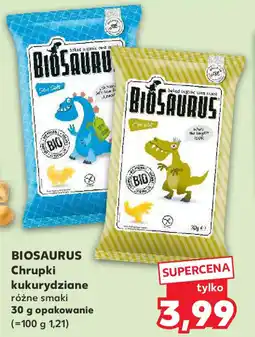 Kaufland Biosaurus chrupki kukurydziane oferta