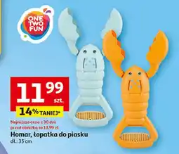 Auchan Łopatka do piasku homar One Two Fun oferta
