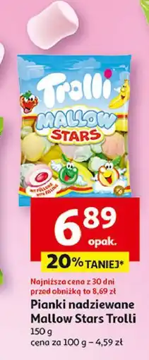Auchan Pianki mallowstars wieloowocowe Trolli oferta