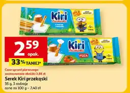 Auchan Przekąska: serek+paluszki pizza Kiri oferta
