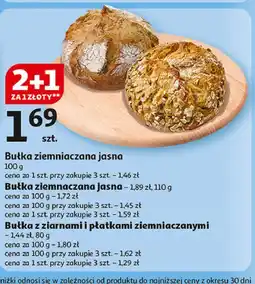 Auchan Bułka z ziarnami i płatkami ziemniaczanymi oferta