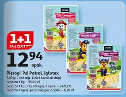 Auchan Pierogi z truskawkami psi patrol Iglotex Proste Historie oferta