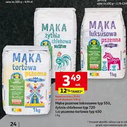 Auchan Mąka luksusowa pszenna Auchan Pewni Dobrego oferta