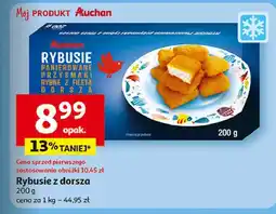 Auchan Rybusie z dorsza Auchan Różnorodne (Logo Czerwone) oferta
