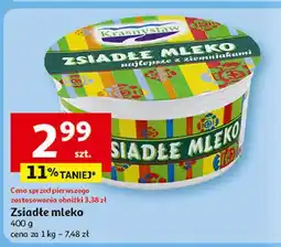 Auchan Zsiadłe mleko Krasnystaw oferta