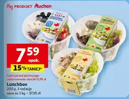 Auchan Lunchbox z kurczakiem Auchan oferta