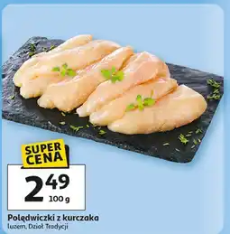 Auchan Polędwiczki z kurczaka oferta