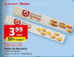 Auchan Papier do pieczenia Auchan oferta