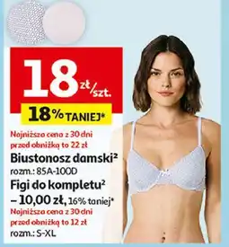 Auchan Biustonosz damski 85a-100d oferta