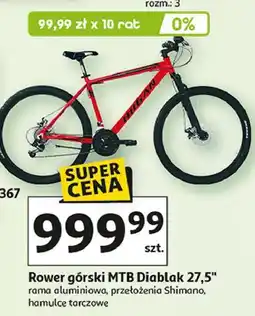 Auchan Rower mtb 27.5 diablak oferta