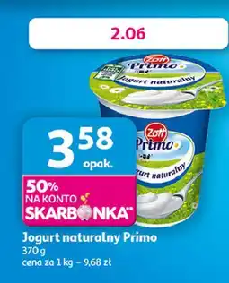 Auchan Jogurt naturalny Zott Primo oferta