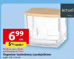 Auchan Organizer łazienkowy z podajnikiem Actuel oferta