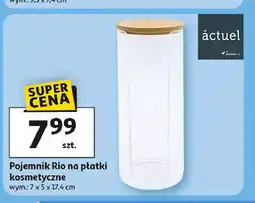 Auchan Pojemnik rio na płatki kosmetyczne Actuel oferta