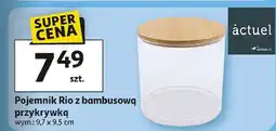 Auchan Pojemnik rio z bambusową przykrywką Actuel oferta