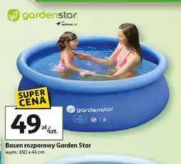 Auchan Basen rozporowy 150 x 41 cm Garden Star oferta