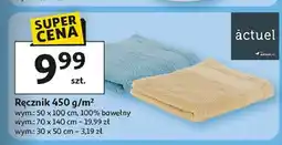 Auchan Ręcznik 30 x 50 cm Actuel oferta