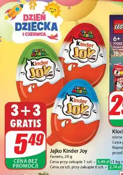 Dino Jajko z niespodzianką super mario Kinder Joy oferta