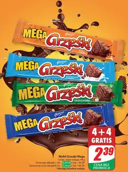Dino Wafelek orzechowy w czekoladzie mlecznej Grześki Mega oferta