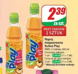 Dino Napój marchew-truskawka-limetka-jabłko Kubuś Play! oferta