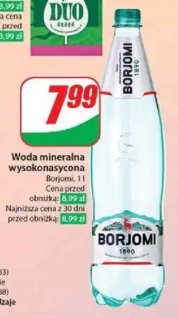 Dino Woda gazowana Borjomi oferta