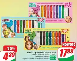 Dino Kredki do kąpieli Chlapu Chlap oferta