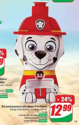 Dino Żel pod prysznic i do kąpieli psi patrol oferta