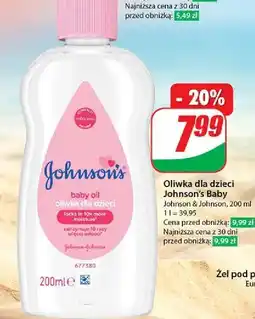 Dino Oliwka łagodna Johnson's Baby oferta