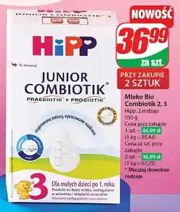 Dino Mleko 2 Hipp Junior Combiotik oferta