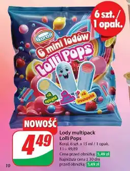 Dino Lody lolli pops Koral oferta