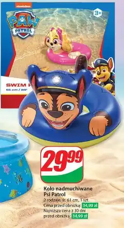 Dino Koło do pływania psi patrol oferta