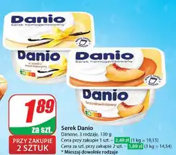 Dino Serek brzoskwinia Danone Danio oferta