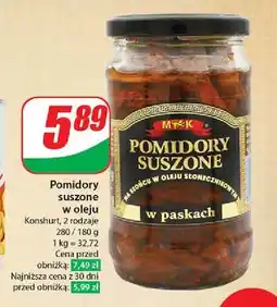 Dino Pomidory suszone premium quality M&K oferta