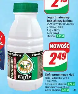 Dino Kefir naturalny Hej! oferta