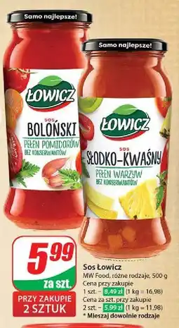 Dino Sos słodko-kwaśny Łowicz oferta