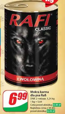 Dino Karma dla psa z wołowiną Rafi Classic oferta