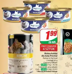 Karma dla kota z kurczakiem Prevital