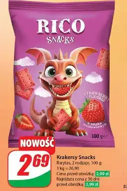 Dino Krakersy truskawkowe Rico oferta