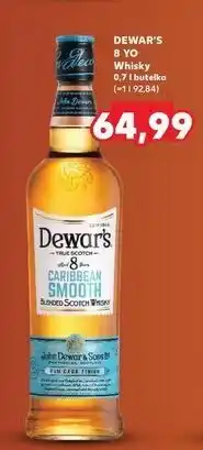 Kaufland Whisky Dewar's 8 Caribbean Smooth oferta