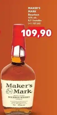 Kaufland Bourbon Maker's Mark oferta