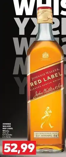 Kaufland Whisky Johnnie Walker Red Label oferta