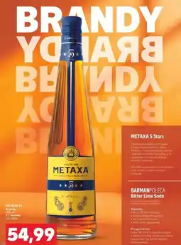 Kaufland Brandy Metaxa 5 oferta