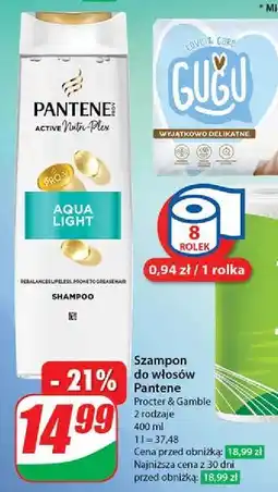Dino Szampon do włosów lekkie i mocne Pantene Pro-V Aqua Light oferta