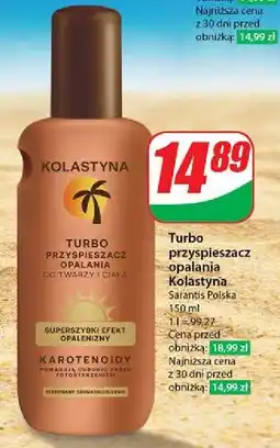 Dino Przyspieszacz opalania turbo Kolastyna Protect Beauty oferta